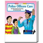 CS0170B Police Officers Care Coloring and Activity Book Blank No Imprint